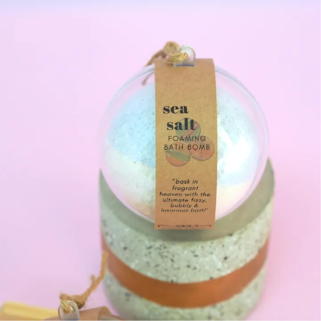 Naam Sea Salt Foaming Bath Bomb